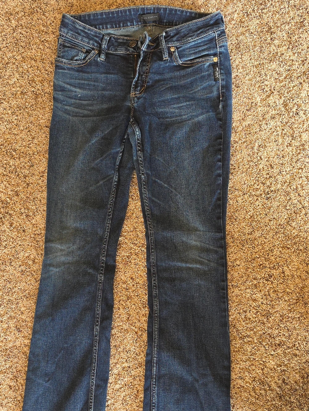 Silver Jeans Dark Blue Flare Jeans